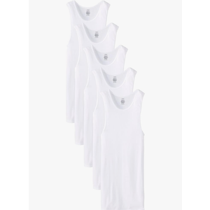 Gildan Platinum Men's A-Shirts 6 Pack Size Large