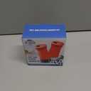 The Original Salt and Pepper Shakers set -Red- Spice Dispenser with Adjustable Pour Holes - Stainless Steel & Glass Set of 2 Bottles