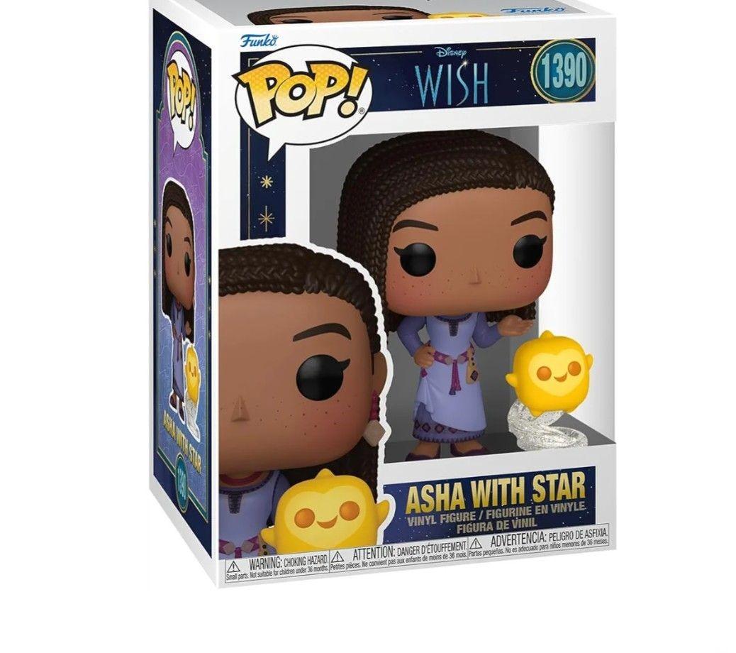 Funko POP! & Buddy: Disney Wish - Asha with Star - Collectable Vinyl Figure - Gift Idea - Official Merchandise - for Kids & Adults - Movies Fans - Model Figure for Collectors and Display