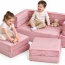 Play Couch for Kids, Modular Foam Children's Sofa
Convertible Playroom Sofa & Open-Ended Imaginative Play, Fort Building & Climbing Foam Set, CertiPUR-US Certified