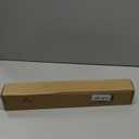 Curtain Rods for Windows 28 to 42 inches, 6/8 inch Diameter Adjustable Length End Cap Style Curtain Rod Set, Decorative Curtain Rod with Brackets - Silver