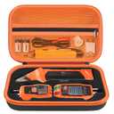Hard Case for Klein Tools ET310 AC Circuit Breaker Finder Electric Tester & 80041 Outlet Repair Tool Kit & RT250 GFCI Outlet Tester and Accessories Electrical Tools Storage Organizer Bag (Case Only)