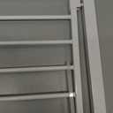 Narrow Baby Gate 24.4-29 Inch for Stairs Pet Dog Gates Indoor for Doorways