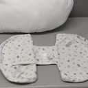 Pregnancy Pillow - Full Body Maternity Support for Back & HIPS, Soft Sleeping Pillow with Removable Cover, Comfort for Side Sleepers and Pregnancy 