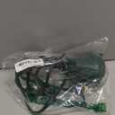 DEWENWILS 120V Spotlight Outdoor, 500LM Waterproof LED Spot Light with 3 Extra Lenses (Red Yellow Green), Landscape Lighting for Holiday, Trees, Flag, 5FT Extension Cord, UL Listed