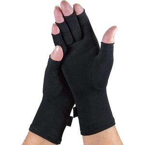 IMAK Compression Arthritis Gloves - Fingerless, Support for Joint Pain & Circulation, Unisex, Compression Gloves S