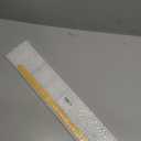 2 Pack Registration Sticker Plate 24"  4" Boat Registration Number Blank Board for Inflatable Dinghy,Registration Number Plate with Adjustable Velcro for Life Boat Registration Holder