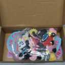 Valentines Day Cards for Kids School - Valentines Gifts for Kids - 36 Valentine Cards with Shoe Charms Bulk - Funny Valentine Exchange Card for Boys Girls Toddler Class Classroom Gift Party Favors