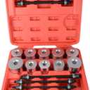 DAYUAN 27Pc Universal Press and Pull Sleeve Kit Bush Bearing Removal Insertion Tool Set