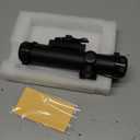 Svitvu Rifle Scope 4x20, Carry Handle Rifle Scope, Mil Dot Reticle and BDC Turret, Peep Sight Mount, Retro A2 Style