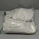 StangH Ivory Velvet Curtains for Window - White Privacy Thermal Drapes, Elegant Decor White Backdrop Curtains 96 inches Long for Dining Room/ Apartment/ Wedding, Ivory, W52 x L96, 2 Panels