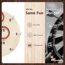 Ring Toss Game for Adults and Kids - Indoor & Outdoor Hook and Ring Game for Parties, Camping & Backyard for Family & Friends