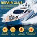 Marine Fiberglass Repair Kit for Boats, Quartz Countertop Repair Kit, Used for Repairing Holes, Gaps, Deep Cracks, Scratches, Color Matching, Etc