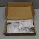 Brushed Nickel Bathroom Accessories Set, KLJKPA 4 Pieces Bathroom Hardware Set, 24 inch Towel Bar, Towel Racks for Bathroom, Robe Towel Hooks, Toilet Paper Holder Wall Mounted