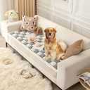 Dog Couch Cover Protector, Dog Couch Coves for Sofa, Couch Cushion for Dogs Washable, Pet Mat Bed Couch Covers for Large Dogs (27.5 x 82.6 inch, Blue Gray)