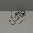 TAROSE Stocking Holders for Mantle, Christmas Stocking Holder Set of 6, Mantle Clip Fireplace Hooks Hanger for Christmas Party Decoration Supplies (Brass)