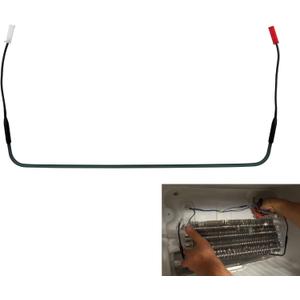 242044020 242044008 Refrigerator Defrost Heater Kit Fit for Frigidaire Refrigerator Electrolux,Gibson,Kelvinator,White,Westinghouse,Tappan,Kenmore,AP4567873,PS3408665,1792999,AH3408665,EA3408665, 1 Pc