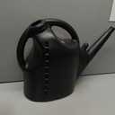 Amazon Basics, Watering Can, Black, 2.64 Gallon Capacity