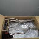 JANZ 24'' Pressure Washer Surface Cleaner with 4 Wheels,Dual Handle,Stainless Steel Housing, 4 Replacement Nozzle Cores and 2 Hose Adapters,Ideal for Driveways, Sidewalks,Patios,Decks Cleaning