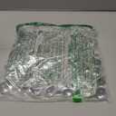 100 Pcs Teardrop Ornaments for Christmas Tree, Hanging Drop Ornaments Crystal Chandelier Pendant for Christmas Winter New Year Party and Home Decorations