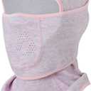 Ski Mask Balaclava Face Mask Men Women Winter Full Face Cover Cold Weather Thermal Warm Fleece Snow Snowboard Skiing Shiesty (Lotus Root Purple)