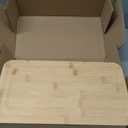 Bread Box for Kitchen Countertop,Metal Bread Storage Bin with Bamboo Cutting Board Lid, Includes Bread Knife, Fits Sourdough & Buns, Stylish Organize (White)