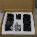 JeCar Aluminum Hood Latches for 2007-2018 Jeep Wrangler JK JKU 2018-2024 2025+ Jeep Wrangler JL JLU Gladiator JT Hood Latches Locking Kit