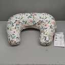 Boppy Nursing Pillow - Firm, Ergonomic U-Shaped Bottle and Breastfeeding Pillow with High Lift for Comfort and Support, Spacious Surface - Pink Garden Flowers