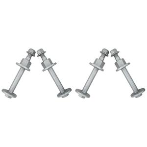 Suspenix Front Alignment Camber Caster Bolt Kits, Lower Control Arm Bolts and Nuts Compatible with Dodge 2006-2024 Ram 1500, Jeep 2022-2024 Wagoneer Grand Wagoneer (for Both Sides)