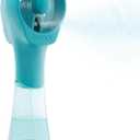 O2COOL Elite Battery Powered Handheld Water Misting Fan (Teal) (1 Pack)