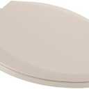 American Standard 5257A65MT.222 Cardiff Slow-Close Elongated Front Toilet Seat, Linen