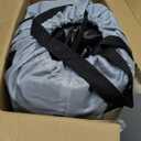 Airefina Air Mattress Full with Built in Pump, Comfort 18" Raised Inflatable Mattress, Upgraded Vertical Beams Blow Up Mattress Air Bed with Carry Bag for Guest Home, Colchones Inflables 700 lbs Max (Grey)