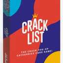 SAVANA Crack List - The Crack-You-Up Categories Card Game | 2+ Players | Quick and Hilarious Game for Kids, Teens and Adults | Family Board Games