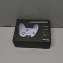 EasySMX X20 Wireless Gaming Controller with RGB Backlit, 2-Stage Hall Effect Stick, 1000Hz Polling Rate, 6-Axis Gyro on Multi-Platform, Mech Buttons- Compatible with PC/Switch/Steam/Android (white)