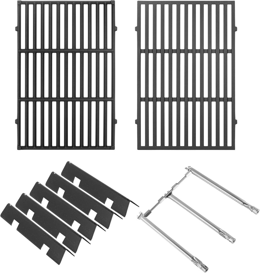 Grill Replacement Parts 7636 Flavorizer Bars 69787 Burners 7638 Grates for Weber Spirit and Spirit II 300 E-310 S-310 E-320 S-320 E-330 S-330 ii E-310 ii 330 Flavor Bars Burner Spirit 2 GS4 Parts