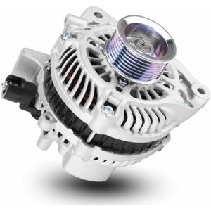 80Amp 1.8L New Alternator AMT0187 Compatible with 2006 2007 2008 2011 Honda Civic L4 1.8L 1799CC, for 2009 2010 Honda Civic L4 1.8L 1799CC (Only for MFI), 12V CW, Replace# A2TC1391 400-48050