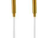 Syrup Pump Compatible with Torani, DaVinci and Skinny (Set of 2) - fits bottles (25.4 oz-750ml) (Gold)