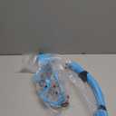 Aegend Snorkeling Gear for Adults Youth Kids, Snorkel Mask with Top Dry Valve - Panoramic View Anti-Leak and Anti-Fog with Mesh Bag for Snorkeling, Scuba Diving, Freediving & Swimming