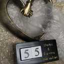 Hand Sculpture Kit for 2 Hands Statue, Bronze Finish Resin Love Heart Sculpture, 1st to 50th Wedding for Couple Wife,Statues for Home Decor,Anniversary Romantic