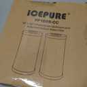 ICEPURE 5 Micron 10" x 4.5" Whole House Sediment and Carbon Filter 2 Pack