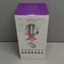 Tilted Nation Cute Headphone Stand Pink | Headset Stand with RGB, Mouse Bungee Holder, and 2 Port USB Hub Charger - Desk Gaming Accessories