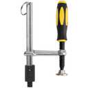 Strong Hand Tools Inserta Clamps, Fits 16mm Holes, 150mm Capacity, 83mm Throat Depth, 136 kg Clamping Pressure, 16mm x 8mm Rail Size, UDWN6150