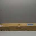 SineRise LED Modern Bathroom Vanity Light Fixtures (5-Light, 40-Inch), Matte Black Modern Acrylic Bathroom Wall Lighting Fixtures Over Mirror (Cool White 6000K)