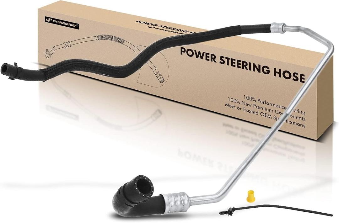 A-Premium Power Steering Reservoir Hose Line Compatible with Jeep Grand Cherokee 2012-2015 & Dodge Durango 2011-2015, V6 3.6L, Reservoir To Pump
