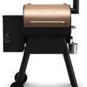 Traeger Grills Pro 22 Wood Pellet Grill & Smoker, Electric Pellet Smoker Grill Combo, 6-in-1 BBQ Versatility, 572 sq. in. Grilling Capacity, Meat Probe, 450 Degree Max Temperature, 18LB Hopper, Bronze