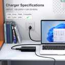 65W USB-C Compatible with Dell Laptop Charger XPS 13 and Latitude Charger 3340 3440 3540 3550 5420 5430 5520 5320 5340 5440 5550 7440 7490 7640 7410 7310 2-in-1 9440 2in1 Laptop - Power Cord Included