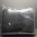 3-in-1 Giant Bean Bag Chair for Adults & Kid, Convertible Floor Sofa to Mattress, High-Density Foam Bean Bag Bed with Washable Cover, Multi Functional Lounge Couch for Bedroom, Living Room (Dark Grey)