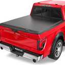 MOSTPLUS Roll-Up Soft Vinyl Truck Bed Tonneau Cover Compatible for 2009-2025 Ford F150 F-150 Short Bed On Top (5.5 FT Feed Bed)
