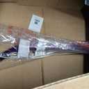 NOVA Designer Walking Cane with Offset Handle, Lightweight Adjustable Walking Stick with Carrying Strap, “Purple Bliss” Design