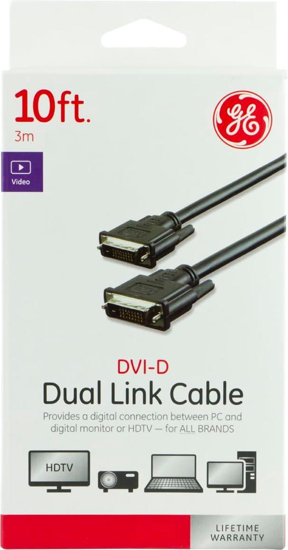 GE Home Electrical USB 2.0 Printer Cable 12 Pack, A Male to B Male Cord, for Printers, Scanners, Compatible with Windows, Mac, Brother, HP, Canon, Lexmark, Epson, Xerox, 16 Foot Cord, Black, 85177